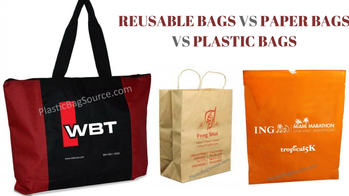 Paper Bags, Plastic Bags, & Reusable Bags: Pros and Cons